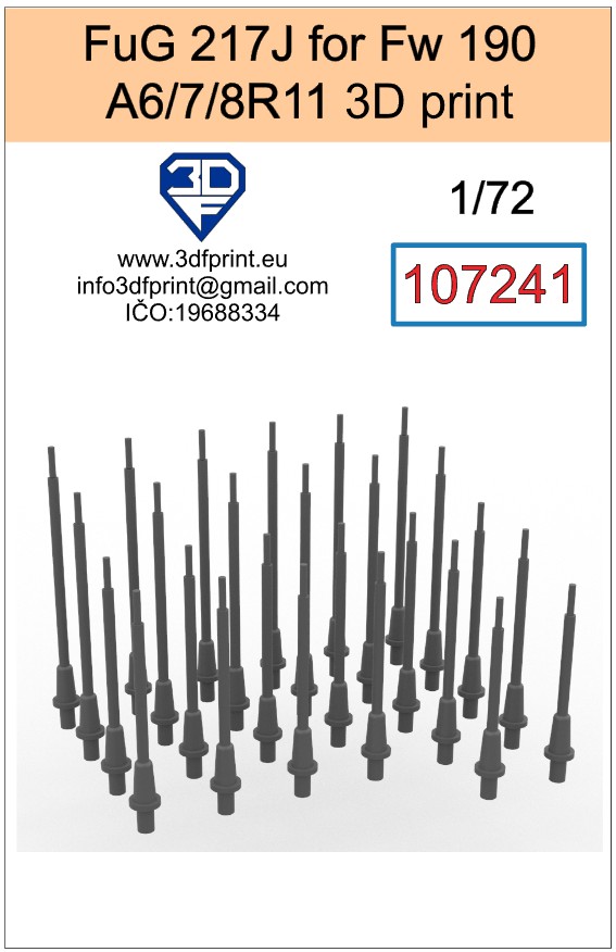 107241 1/72 FuG 217J for Fw 190 A6/7/8R11