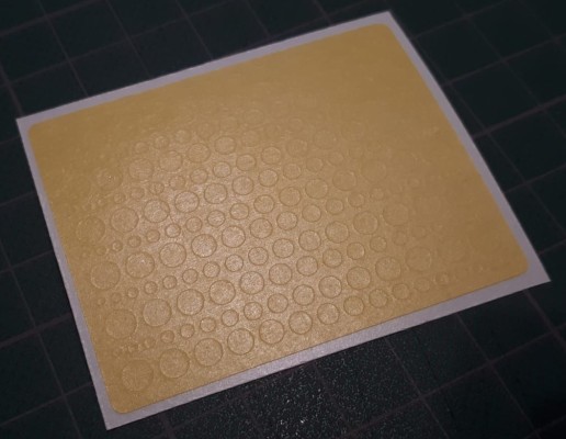 80003 Circles 1-4 mm (yellow masking tape)