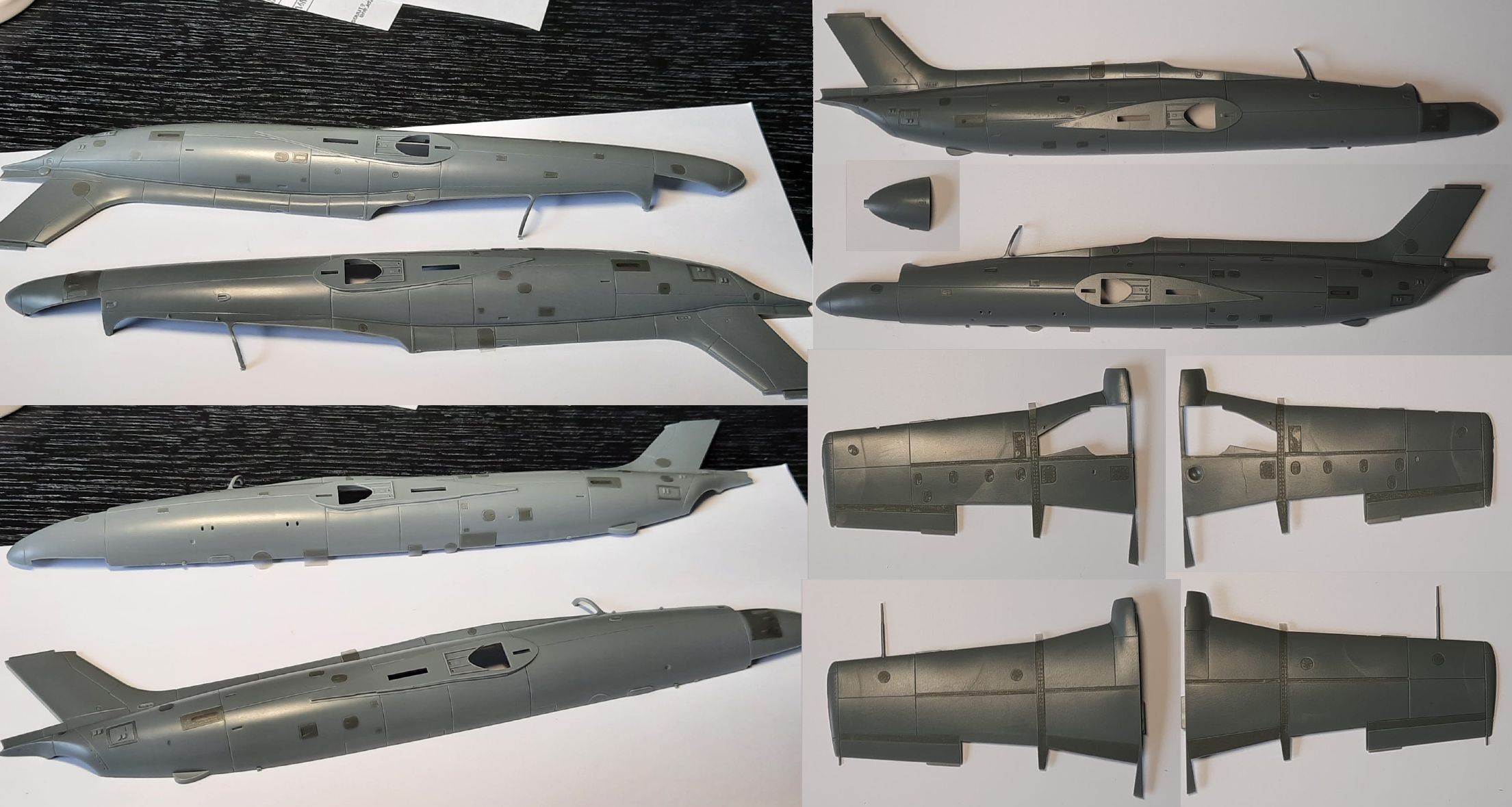 14008 1/48 L-29 Delfín masks for panels (for AMK/Eduard)