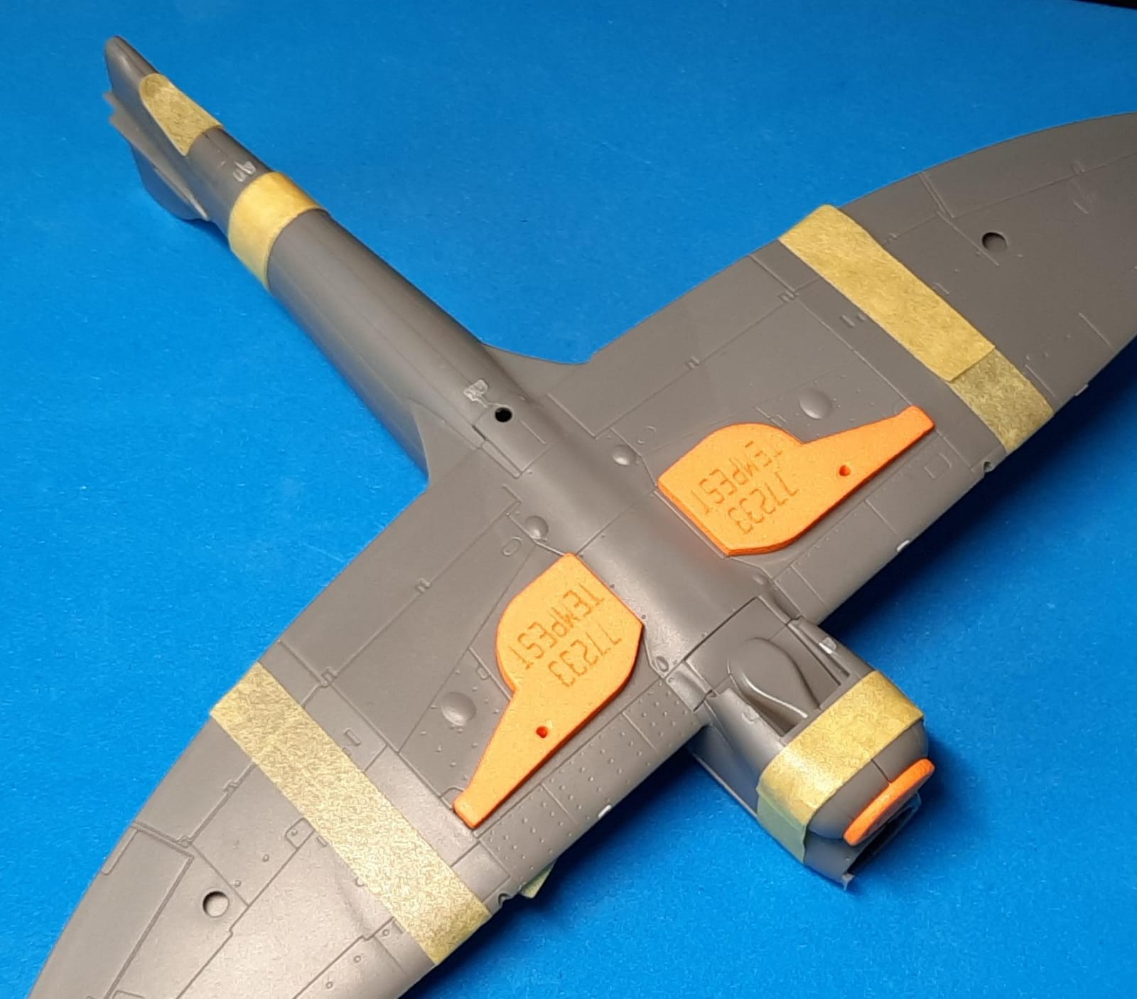 77233 1/72 Hawker Tempest Mk.V wheel bay plugs (for Airfix)
