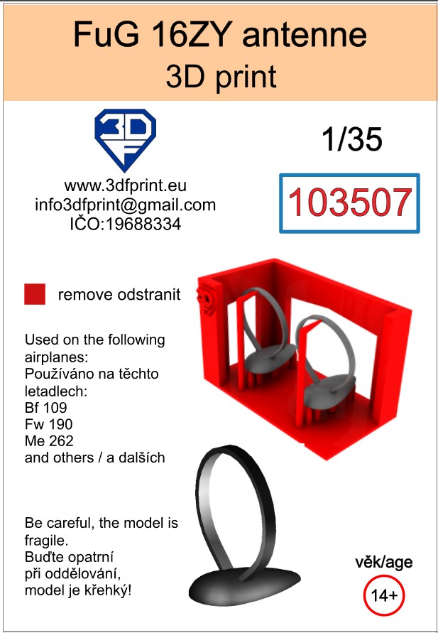 103507 1/35 FuG 16ZY antenne