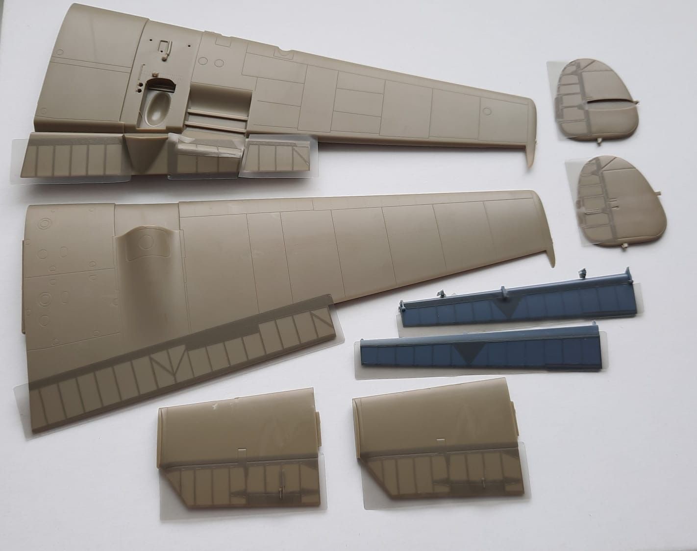 64002 1/48 Bf 110 masks for control surfaces (for Eduard)