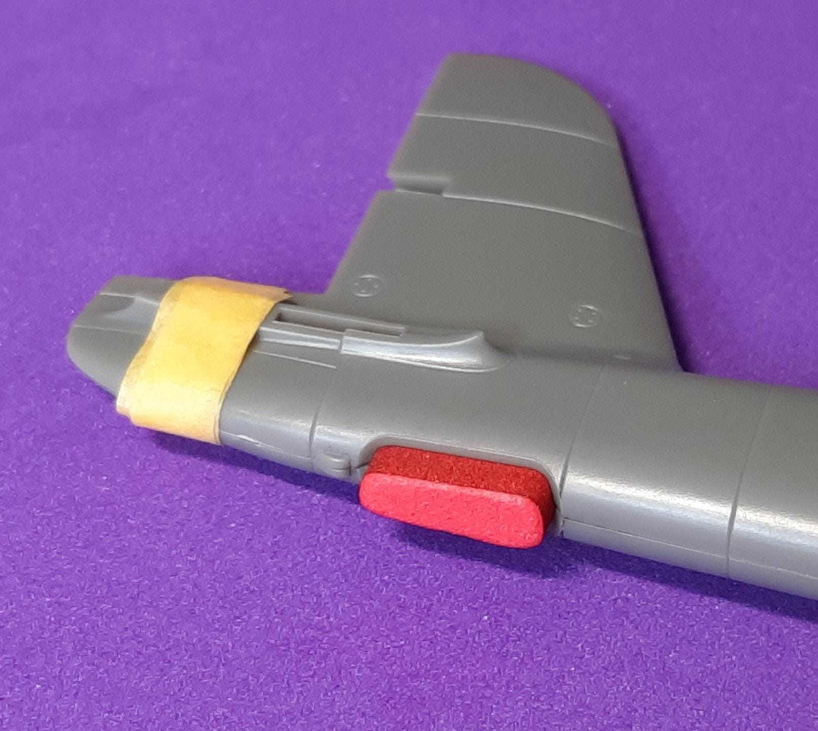 77226 1/72 Me 410 wheel bay plugs (for Airfix)