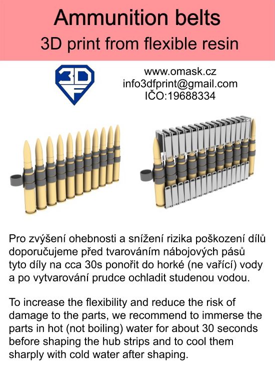 104858 1/48 Ammunition belt .303