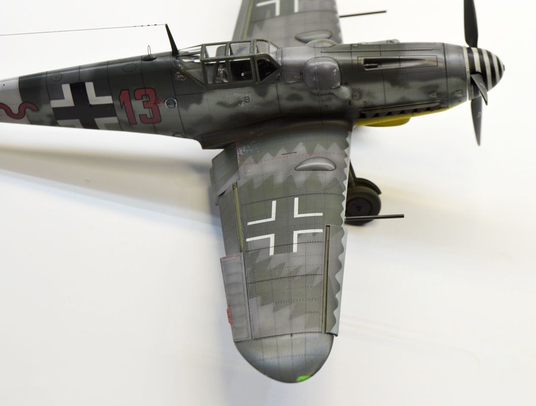 44011 1/48 Bf 109G-6 camo mask for Bartels wing