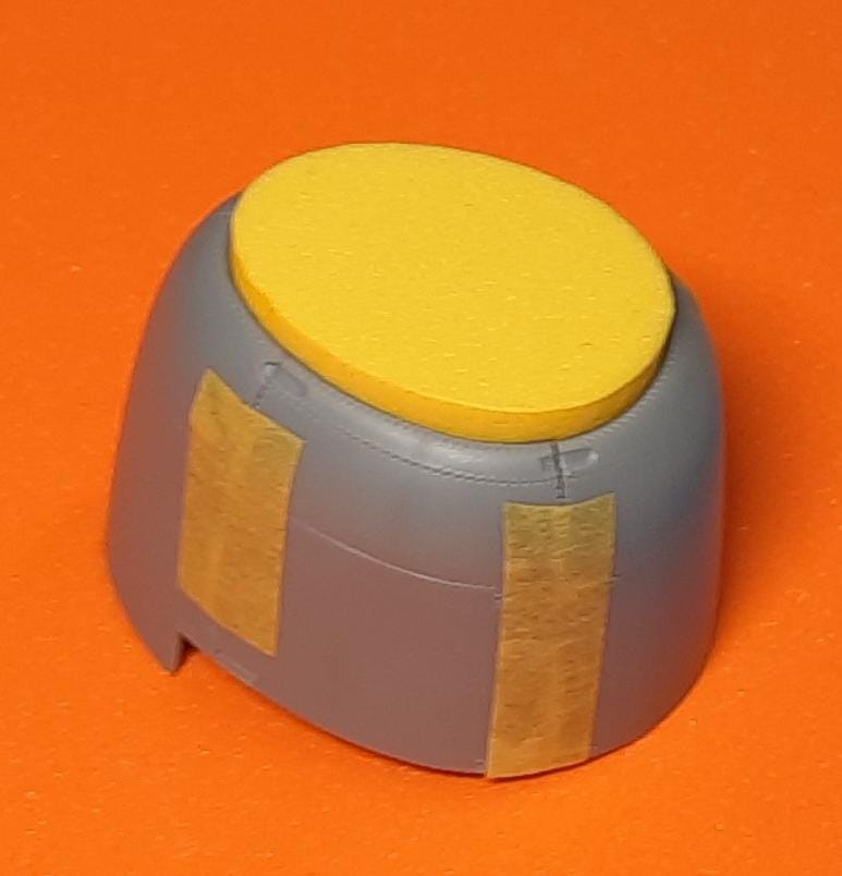 74835 1/48 P-47 Thunderbolt wheel bay plugs (for Miniart)