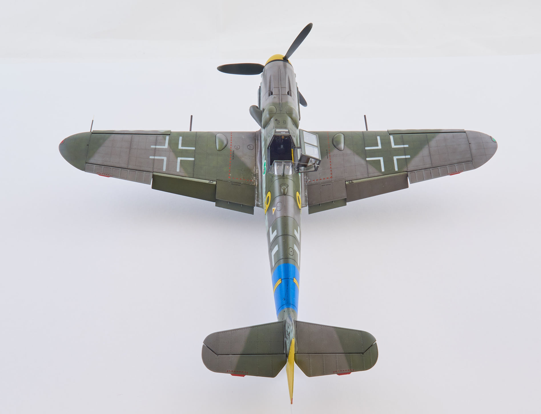 34027 1/48 JBf 109G-6 (yellow 9) for Eduard 11119 marking J