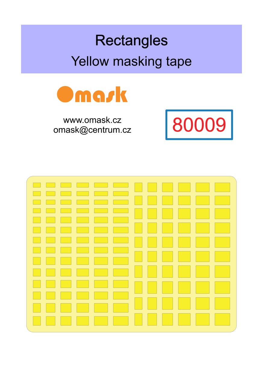 X8002 Universal set 2 - yellow mask