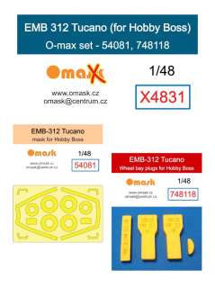 X4831 1/48 EMB 312 Tucano O-max set (for Hobby Boss)