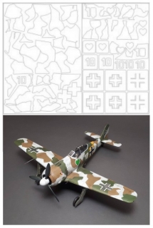 34012 1/48 Fw 190 A-4 Nowotny (for Eduard)