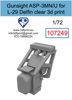 107249 1/72 Gunsight ASP-3MN/U for L-29 Delfin (AMK)
