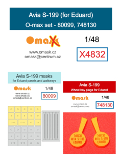 X4832 1/48 Avia S-199 O-max set (for Eduard)
