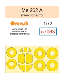 57063 1/72 Me 262 A mask (for Airfix)