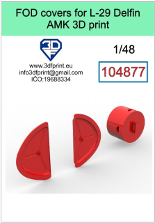 104877 1/48 FOD covers for L-29 Delfin