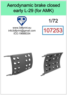107253 1/72 aerodynamic brake closed early L-29 (AMK)