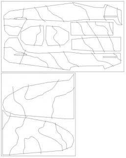 44007 1/48 Spitfire Mk.I camouflage surfaces camo D (for Eduard 11143) 