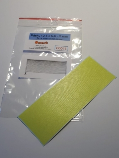 80011 Stripes 12 x 0,5 - 2 mm (yellow masking tape)