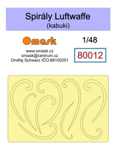 80012 1/48 Spirals Luftwaffe (yellow masking tape)