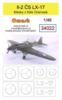 34022 1/48 Il-2 ČS LX-17