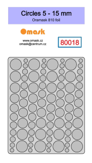 80018 Circles 5 - 15 mm (Oramask)