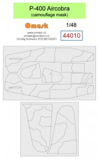 44010 1/48 P-400 Aircobra (camouflage surfaces)