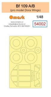 54002 1/48 Bf 109 A/B (Dora Wings)