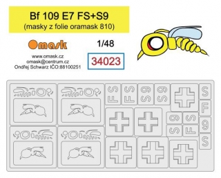 34023 1/48 Bf 109 E7 (S9+FS)