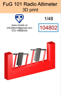 104802 1/48 FuG 101 Radio Altimeter (3D print)