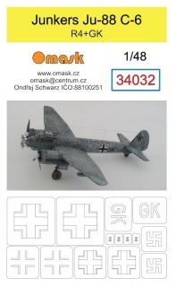 34032 1/48 Junkers Ju-88C-6 R4+GK