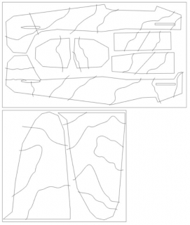 44005 1/48 Spitfire Mk.I camouflage surfaces camo H (for Eduard 11143) 