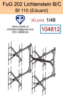104812 1/48  FuG 202 pro Bf 110 (Eduard) 3D print