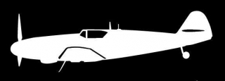 sticker Bf 109 G-6/AS (15cm white)