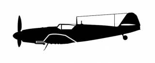 sticker Avia S-199 - 1 (15cm black)