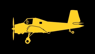 sticker Z-37 Čmelák (15cm yellow)