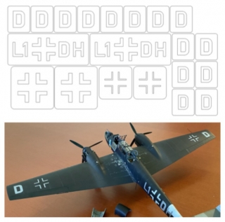 34010 1/48 Bf 110 C (for Eduard 8201, marking E)