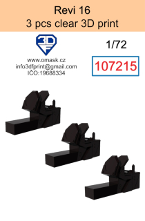 107215 1/72 Revi 16 clear 3D print (3 pcs)