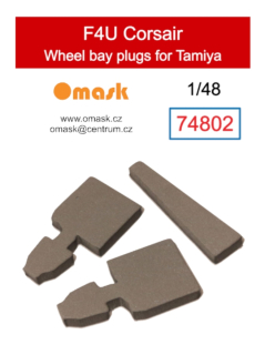 74802 1/48 F4U Corsair wheel bay plugs (for Tamiya)