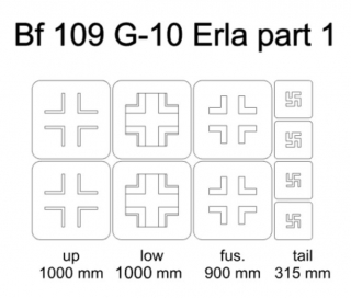 24020 1/48 Bf 109 G-10 Erla part 1