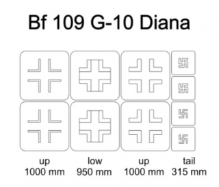 24026 1/48 Bf 109 G-10 Diana