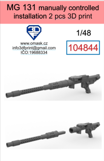 104844 1/48 MG 131 manually controlled instalation