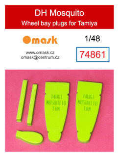 74861 1/48 DH Mosquito wheel bay plugs (for Tamiya)